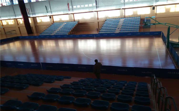 硬木企口木地板籃球場一平米價格