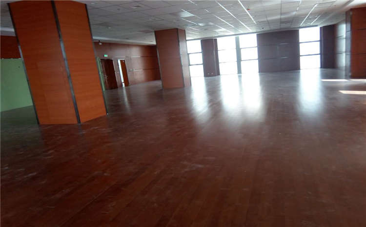 拼接板實木運動地板雙層龍骨結構