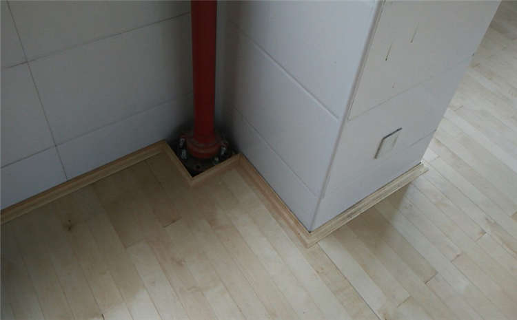 學(xué)校木地板籃球館主輔龍骨結(jié)構(gòu)