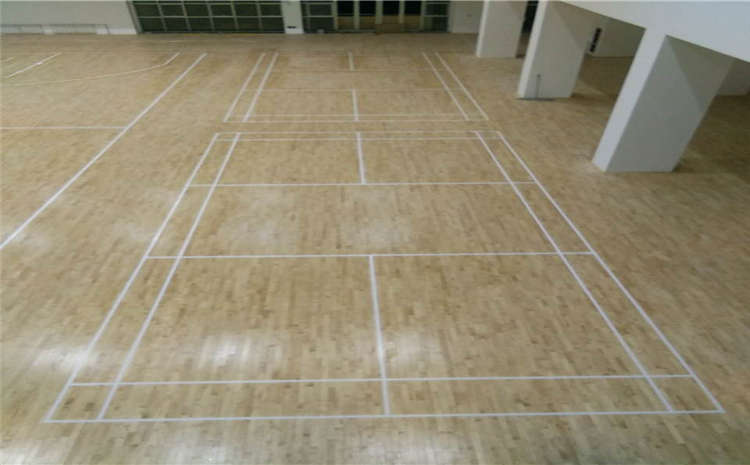 22厚NBA籃球場木地板生產廠家