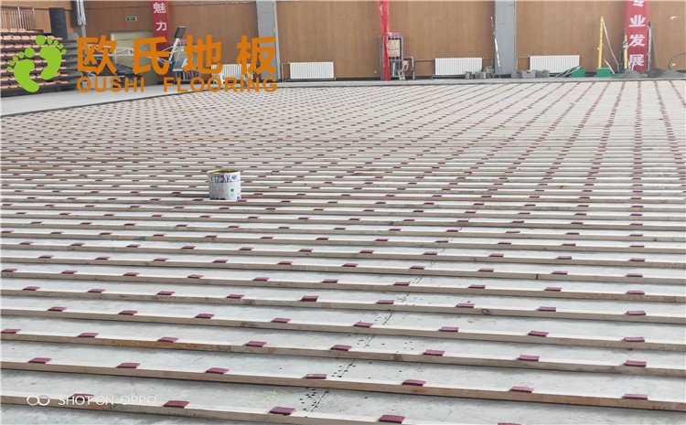 西寧市世紀職業技術學校籃球訓練館木地板圖片