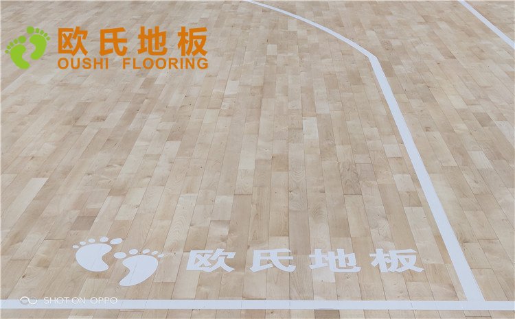 西寧市世紀職業技術學校籃球訓練館木地板圖片