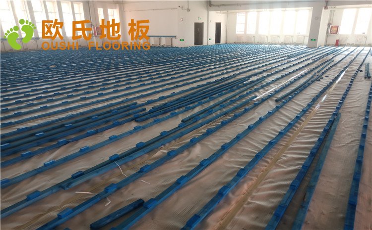 烏魯木齊烏蘇市南區(qū)第二中學(xué)體育館木地板項(xiàng)目